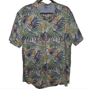 IZOD Saltwater Relaxed Classics Men’s Hawaiian Shirt – XL